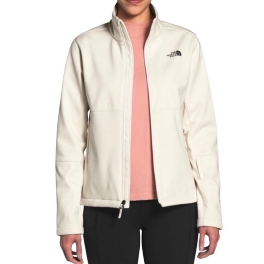 The North Face‎ White/Cream Soft Shell Jacket